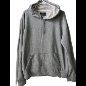 BYLT Core Hoodie Men’s Sz M Grey Kangaroo Pocket Cotton Gym Casual Basics Active